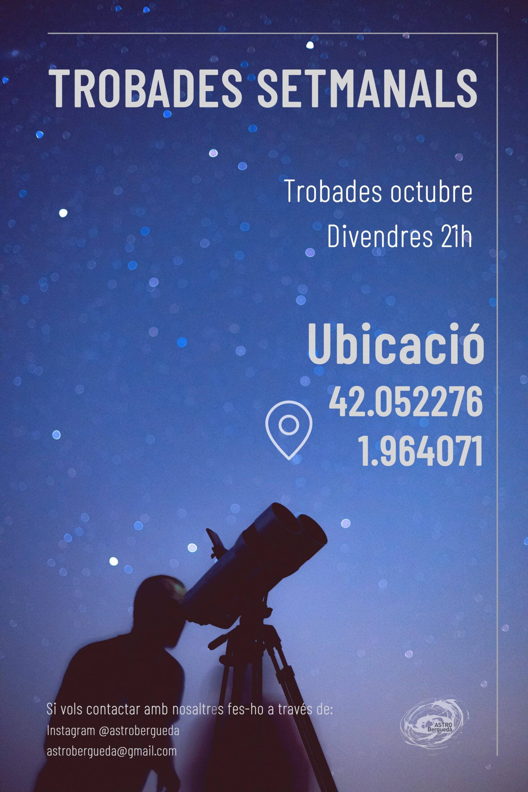 Trobades setmanals Octubre